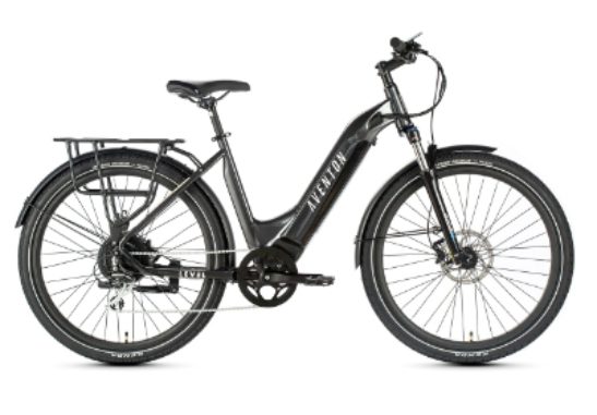 electric bike rental with front suspension