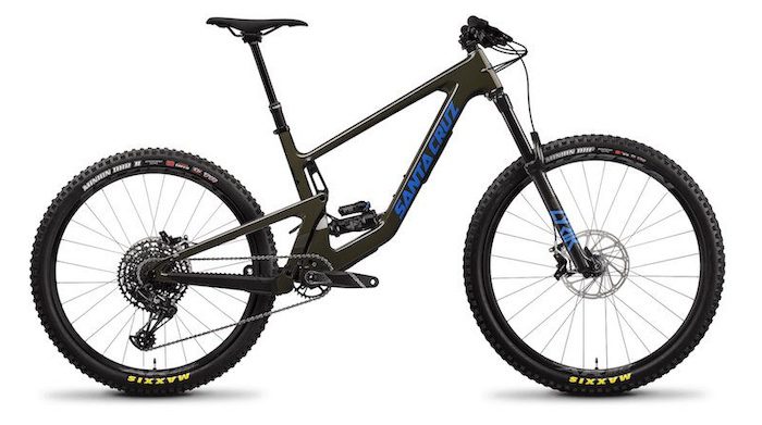 santa cruz bronson carbon mountain bike rental