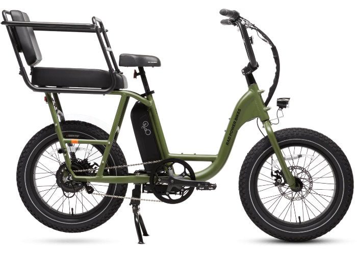 rad runner ebike with rear seat / caboose