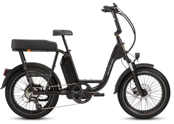 rad runner ebike with rear cushion